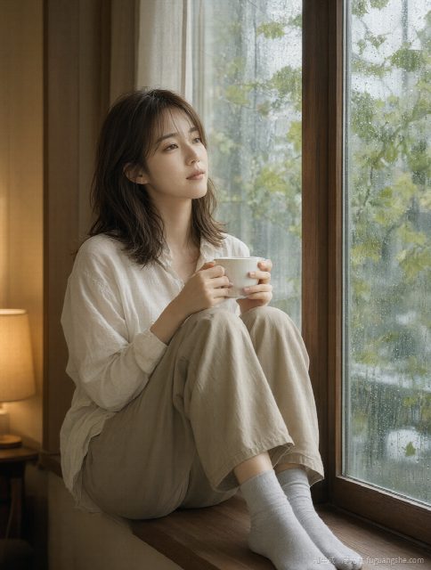 梅雨时节的窗边