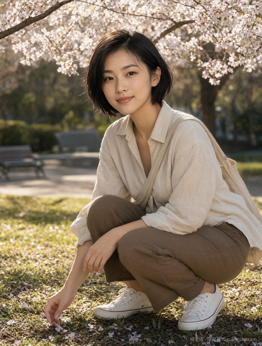 春日街角漫游